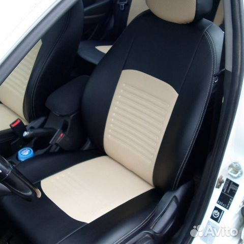 Чехлы из Экокожи на Hyundai Solaris