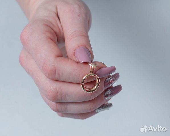 Золотая подвеска с бриллиантами, новая Золотая подвеска с бриллиантами, новая