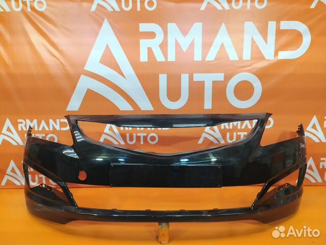 Бампер передний Hyundai Solaris 1 2014-2017 Бампер передний Hyundai Solaris 1 2014-2017