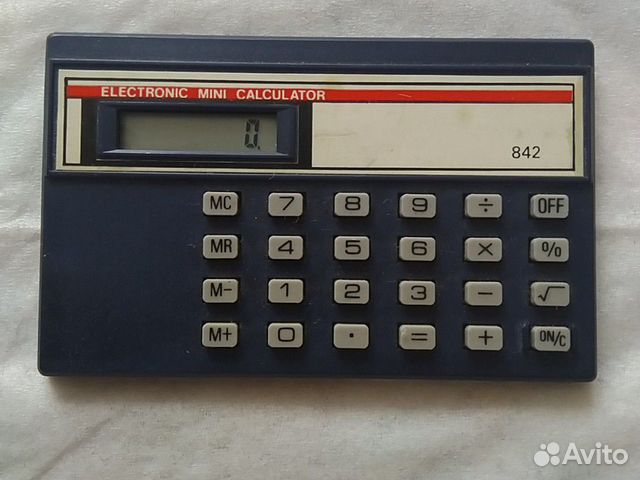 Калькулятор 1990 год Калькулятор 1990 год