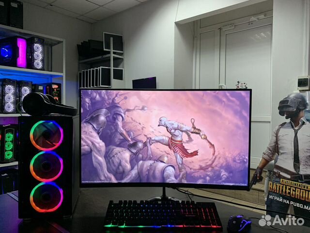 Игровой Ryzen 5 2600 GTX 1660 6GB 16GB SSD 240gb