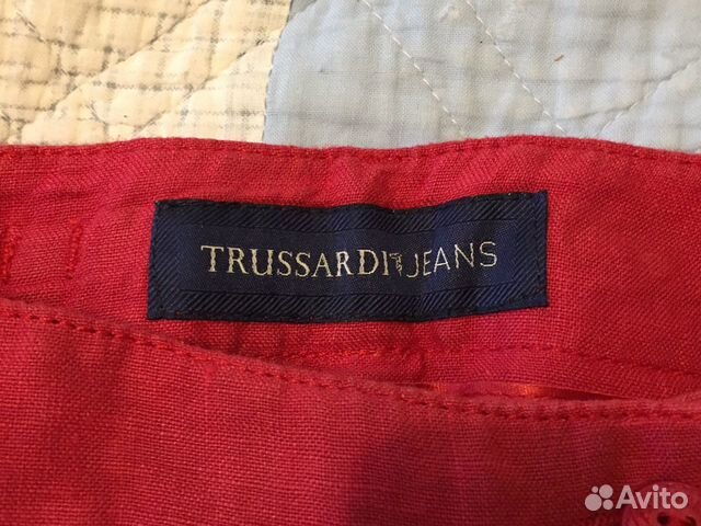Брюки льняные Trussardi jeans новые Брюки льняные Trussardi jeans новые