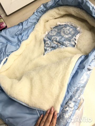 Конверт детский новый на выписку, в коляску
