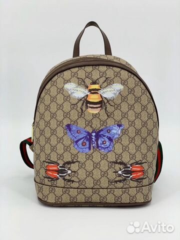 Новый женский рюкзак кожа канва 6 расцветок Gucci Новый женский рюкзак кожа канва 6 расцветок Gucci