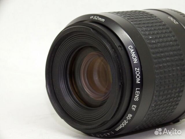 Объектив Canon EF 80-200mm f/ 4.5-5.6 II