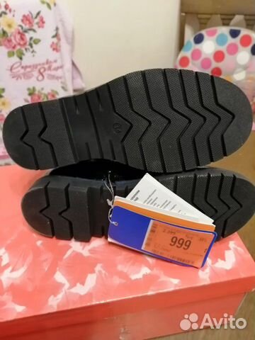 Ботинки, полусапожки демисезонные 34 размер новые Ботинки, полусапожки демисезонные 34 размер новые