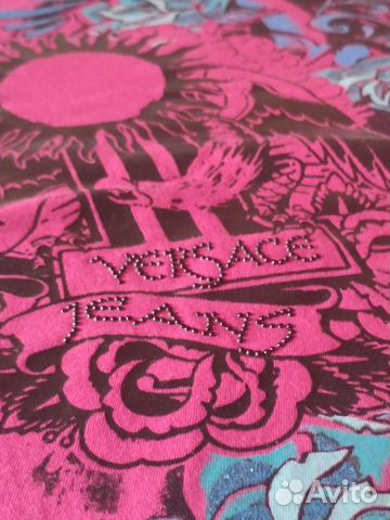 Футболка Versace Jeans, хлопок, р.52 Футболка Versace Jeans, хлопок, р.52