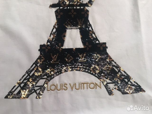 Классная футболка Louis Vuitton (новая