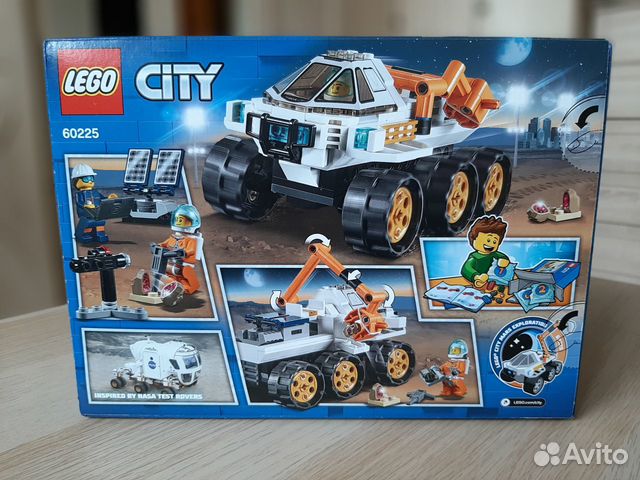Lego City 60225 Тест-драйв вездехода