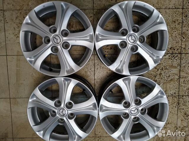 Диски бу оригинал R15 N на Mazda