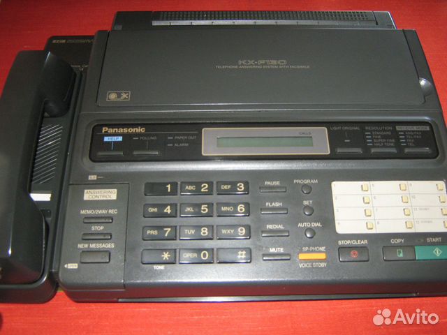 Факс-телефон-автоответчик Panasonic KX-F130.Япония