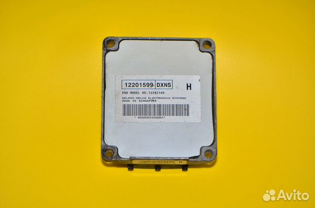 Блок управления двигателем 96417551 xahd Блок управления двигателем 96417551 xahd