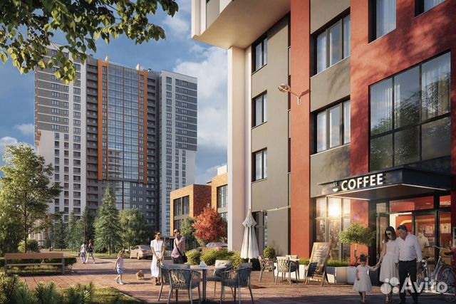 1-к квартира, 32.7 м², 18/20 эт.