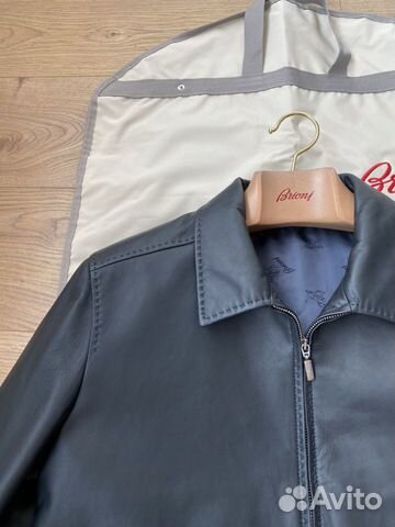 Кожаная куртка Brioni оригинал новая Кожаная куртка Brioni оригинал новая