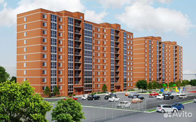 2-к квартира, 45.6 м², 5/10 эт.
