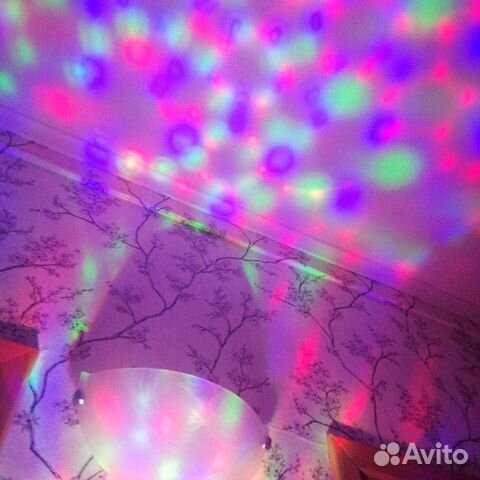 Ночник. Диско лампа лотос Ночник. Диско лампа лотос