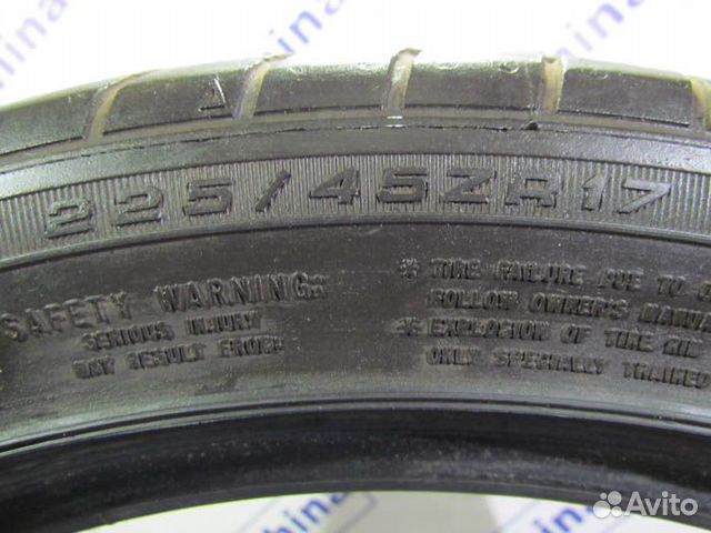 Шины бу 225-45-17 GoodYear 17-225-45 94R