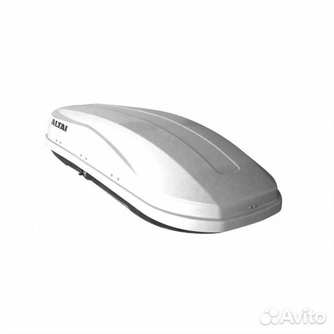 Автобокс Carl Steelman Altai 390 л. Белый Карбон