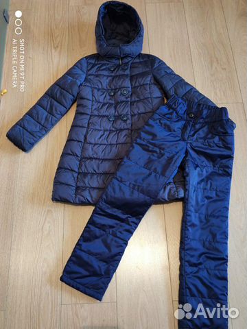 Пальто Benetton р.140+ брюки Пальто Benetton р.140+ брюки