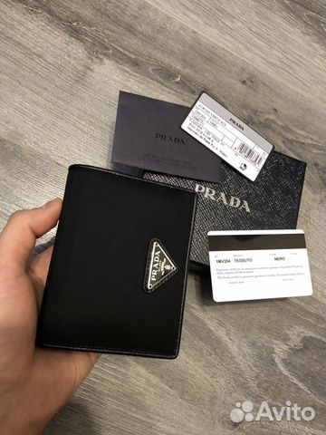 Кошелёк Prada оригинал новый унисекс