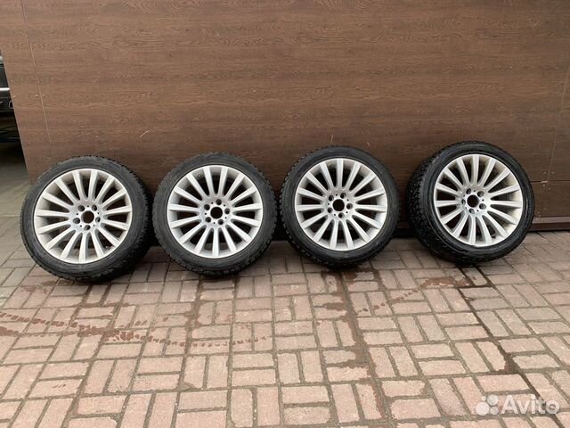 Диски с резиной и датчиками оригинал R19 BMW 5/7