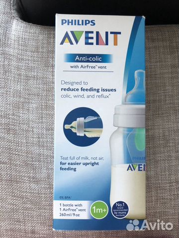 Новая Бутылочка Avent Anti- colic Новая Бутылочка Avent Anti- colic