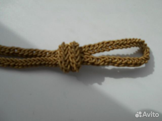 Декоративный шнур для фуражки