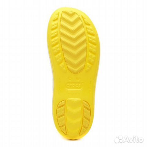 Резиновые сапоги crocs женские (желтые)
