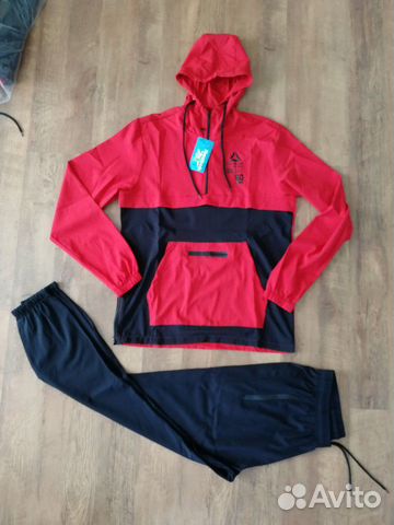 Мужской Спортивный Костюм Reebok Мужской Спортивный Костюм Reebok