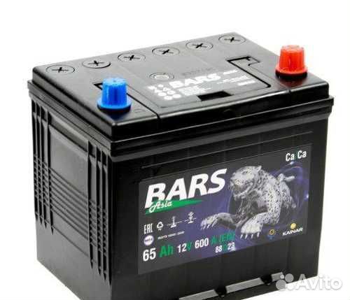 Аккумулятор Bars Asia. Японские/Корейские А/м