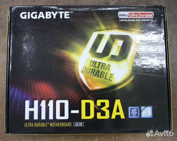 Материнская плата Gigabyte H110-D3A Материнская плата Gigabyte H110-D3A