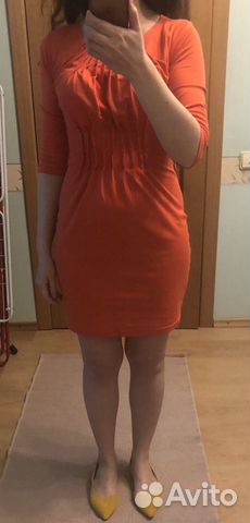 Платье коралловое Платье коралловое