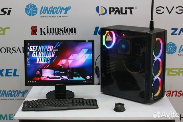 Игровой пк i7-2600K/ 16Gb/ GTX 1650 4Gb/ SSD+HDD