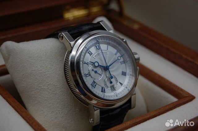 Часы Breguet Marine Chronograph White Gold Часы Breguet Marine Chronograph White Gold