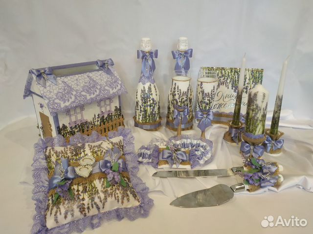 Свадебный набор, 34 предмета. В наличие
