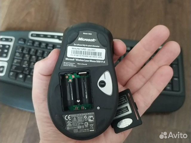 Беспроводная клавиатура и мышь microsoft 6000
