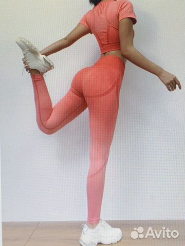 Бесшовный костюм для фитнеса и йоги Бесшовный костюм для фитнеса и йоги