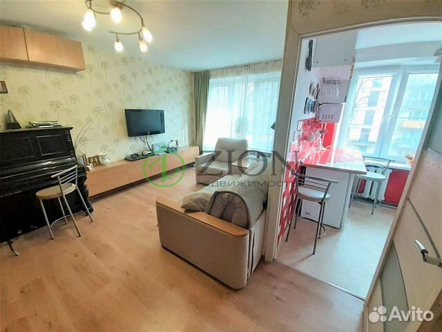 2-к квартира, 44.9 м², 3/5 эт.