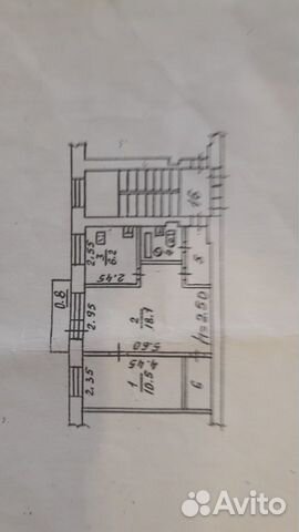 2-к квартира, 43.3 м², 4/5 эт. 2-к квартира, 43.3 м², 4/5 эт.
