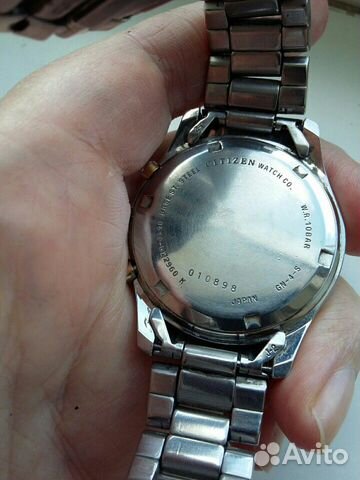 Часы citizen WR-100 хронограф
