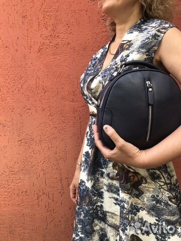 Сумка кожа Италия, ремень на плечо есть