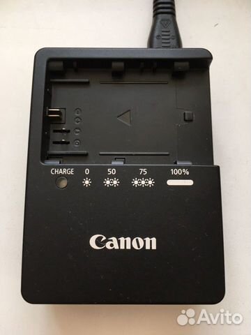 Оригинальная зарядка LC-E6E для аккумулятора Canon