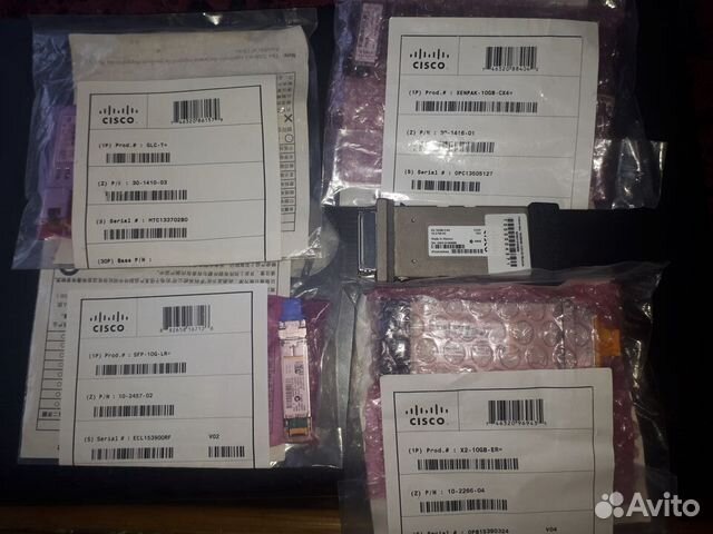SFP модули cisco xenpak 10 GB, GLC. huawei, avago