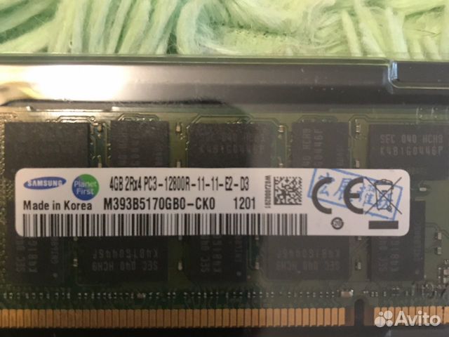 Оперативная память DDR3 Samsung серверная Оперативная память DDR3 Samsung серверная