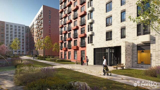 1-к квартира, 36.1 м², 9/9 эт.