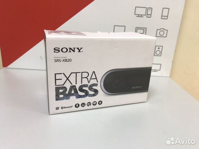 Портативная колонка Sony SRS-XB20 (3П4) Портативная колонка Sony SRS-XB20 (3П4)