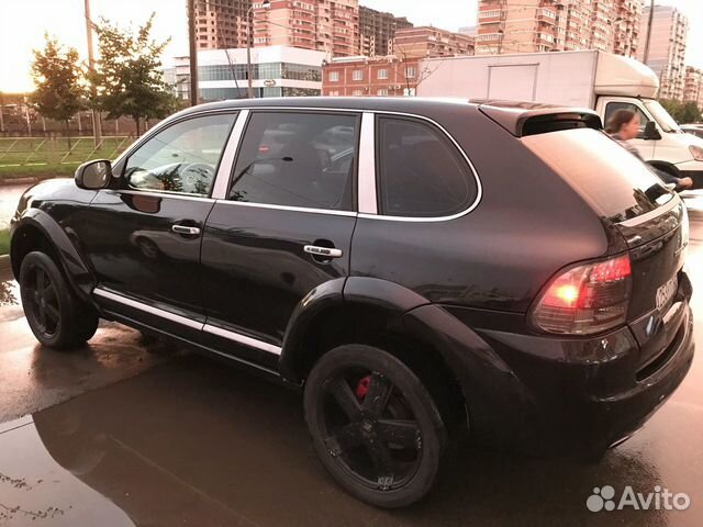 Пороги Porsche Cayenne 955 techart
