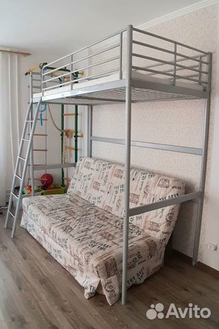 Кровать чердак икеа. Двухъярусная