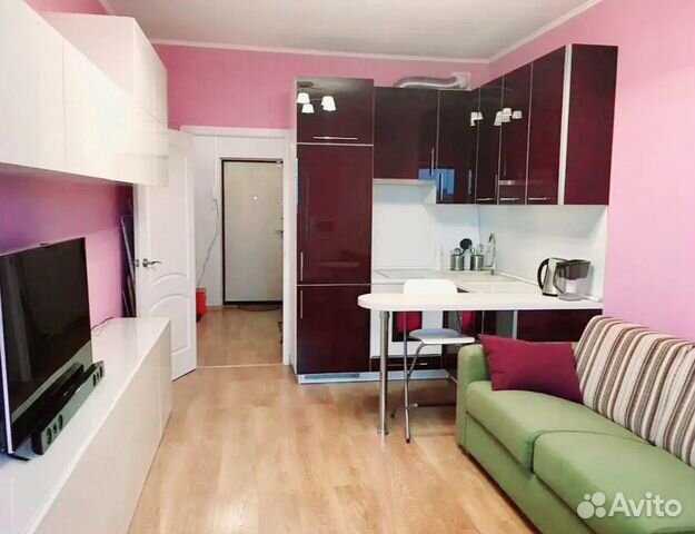 Студия, 17 м², 1/12 эт. Студия, 17 м², 1/12 эт.