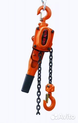 Таль цепная ручная рычажная lever block г/п 6т; h Таль цепная ручная рычажная lever block г/п 6т; h